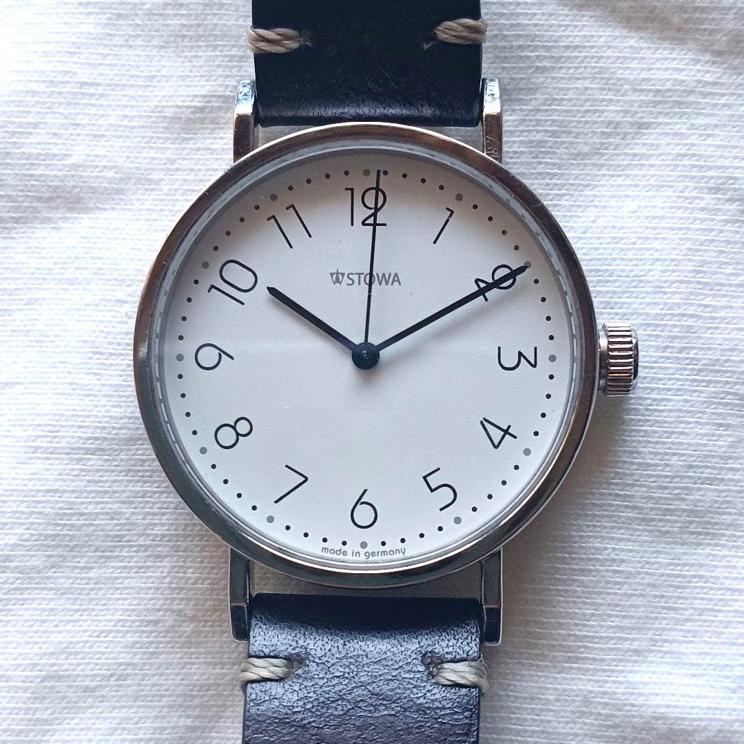 Stowa Antea b2b 365 Men's Watch White Dial Automatic Round 36mm Stainless Steel