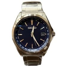 Seiko Selection Radio Solar Titanium Men's Watch Navy Unused From Japan From Jap