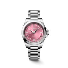 Longines Conquest Automatic Pink Dial Stainless Steel Ladies Watch L34304996