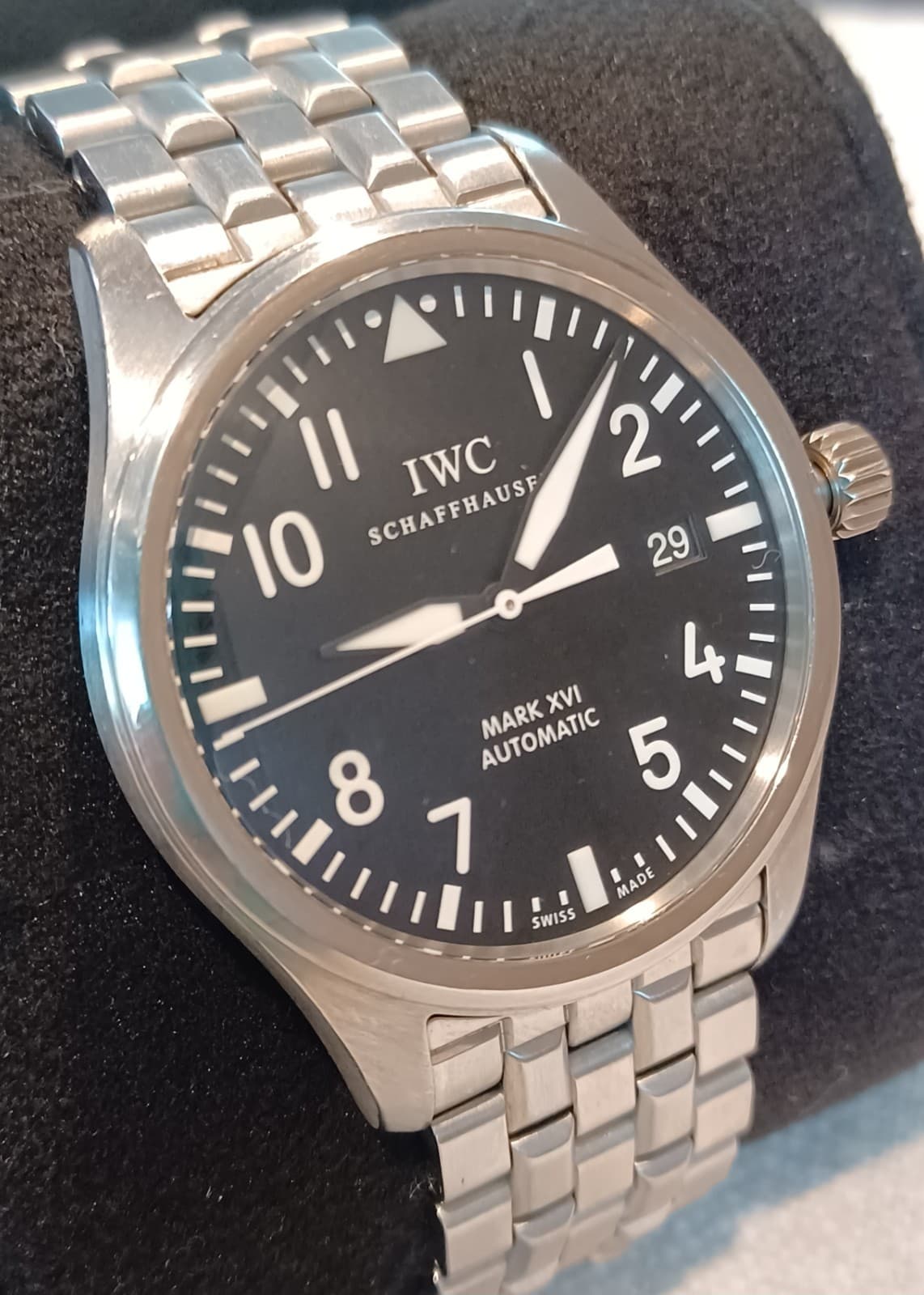 IWC SCHAFFHAUSEN 39mm Pilot's watch Mark XVI IW3255 Automatic Mens Watch_3379860