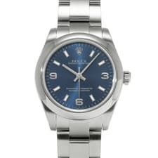 ROLEX Oyster Perpetual 31 177200 Blue Unisex Used Watch #31231