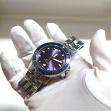 Tissot Seastar Powermatic 80 Automatic Watch 7.68in Wrist Blue Dial