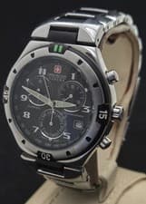 Men's 2010's Swiss Military Hanowa Chronograph Quartz Watch.FREE  SHIPPING.