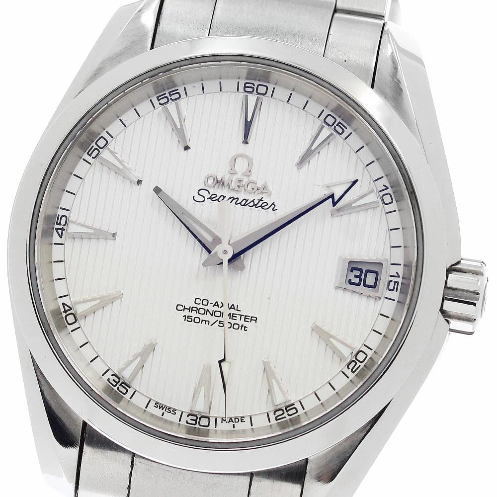 OMEGA WATCH 231.10.39.21.02.001 SEAMASTER AQUA TERRA 150M DATE CO-AXIAL AT MEN'S