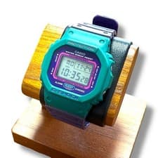 G-Shock DW-5600TB Retro Color Digital Watch Working