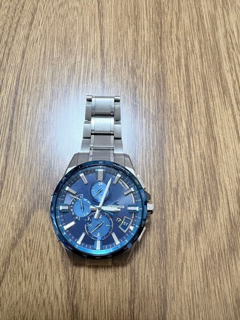 Casio OCW G2000 Oceanus Titanium Watch Solar Radio Wave Timepiece Luxury