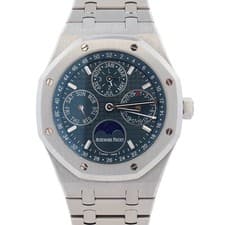Audemars Piguet Royal Oak 41mm Blue Dial Watch Ref# 26574ST.OO.1220ST.02