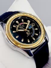 😍[NEAR MINT] 1990's Seiko Kinetic SERVICED Sports 50 Automatic 41mm Day/Date