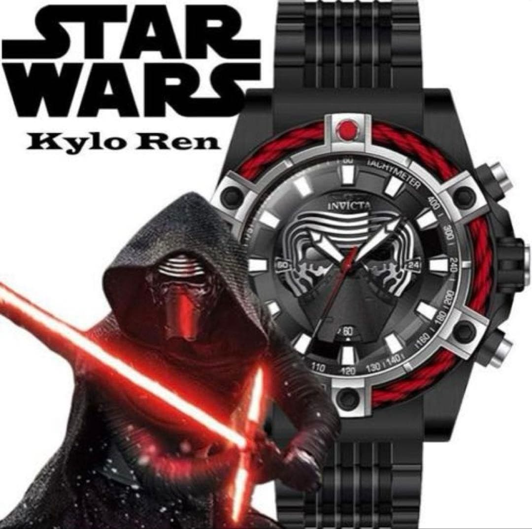 Star Wars Kylo Ren Limited 1977 Mens Watch Collectible Rare From Japan Japanese