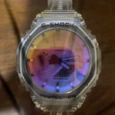 G-SHOCK Transparent CA Watch Resin Quartz Watch