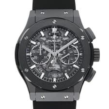 HUBLOT aerofusion black magic 525.CM.0170.RX second hand mens