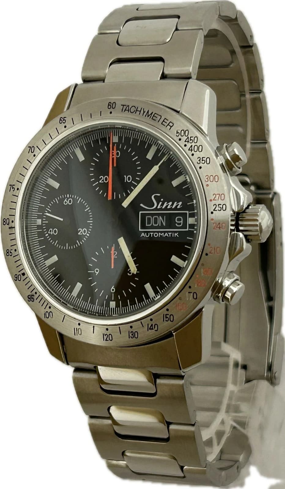 Used Sinn 303.Autobahn men's Wrist watch automatic Black