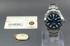 Omega Seamaster Professional 300m Blue 2265.80 Cal.1538 Quartz Men's Watch JAPAN