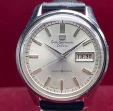 SEIKO Sportsmatic 5 Deluxe 7619-7010 Automatic 1965 Steel Case