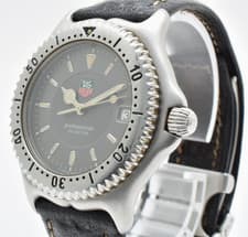 Vintage [EXC+5] TAG Heuer S/el Professional WI1111 Gray Men's Quartz Watch JAPAN