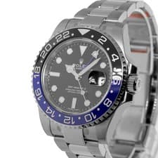Rolex GMT-Master II "Batman" NOS 40mm Stainless Steel Black & Blue Bezel 116710