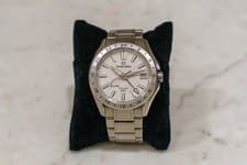 Grand Seiko Evolution 9 White Men's Watch - SBGE285 "Mistflake" Good Condition