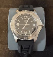 Tag Heuer Professional 200 Meters Swiss Made Watch Black Dial