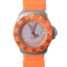 Tag Heuer Formula 1 Ladies Quartz Orange WA1413 NT Working