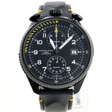 HAMILTON Khaki Aviation Takeoff Auto Chrono H76786733 H767860 Automatic #0160