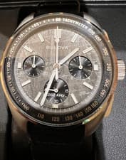 Bulova Limited Edition Chronograph 44mm Meteorite Dial Sapphire complete set