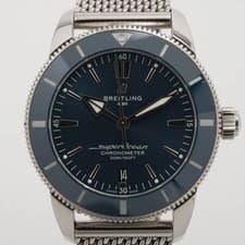 Breitling Superocean Heritage B20 AB2030 SS SS QZ blue dial 5 Extra Links AB2030