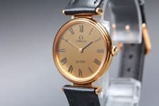 [Exc+5] Vintage 1979 OMEGA De Ville Cal.625 Hand Winding Gold 26mm Women's Watch