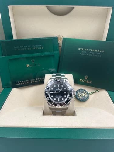 Rolex Sea-Dweller Deepsea 44mm Black Dial 126660 Box & Papers 2022