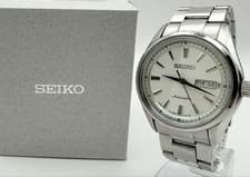 SEIKO 4R36-03H0 SARY055 Automatic Working Vintage Dress Watch Authentic Rare