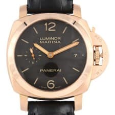 Authentic Panerai Luminor Marina 1950 3DAYS Oro Rosso PAM00393 PG/RG Mechani...