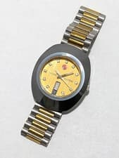 Rado Diastar Antique Automatic Watch Tungsten Carbide Swiss Used From Japan