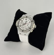 Hublot Big Bang Steel White Diamonds Chronograph 41mm Stainless Steel