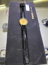 Rado Quartz Watch Gold/Black