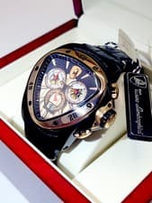 $2293 💙SWISS [New] Tonino Lamborghini  Series Spyder Chronograph Mens Watch