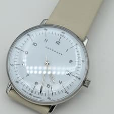 Junghans Max Bill 33mm Quartz 047/4252.00 White Dial Watch from JP