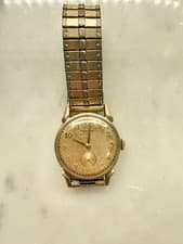 Hamilton Neilsen 17 Jewels Vintage Men's Wristwatch 10K Gold Filled Manual Wind