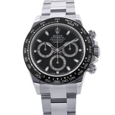 ROLEX Cosmograph Daytona 40mm Stainless Steel Black Dial 116500LN