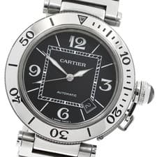 CARTIER Pacha Sea timer W31077M7 Date black Dial Automatic Men's Watch_944852