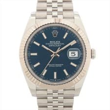 Rolex Datejust 41 126334 SS×WG SS AT bright blue dial oyster bracelet