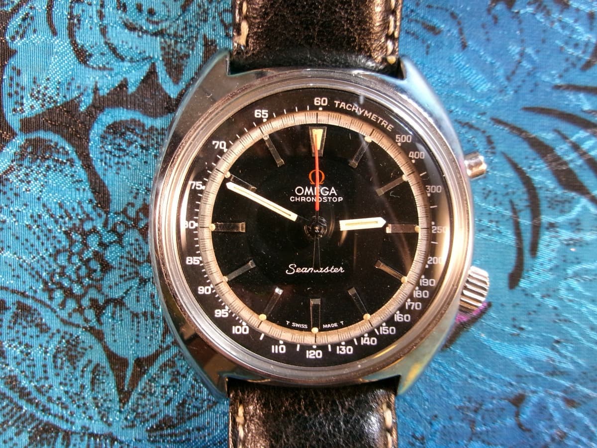 Omega Seamaster Chronostop Chronograph, Polished Case, Good Condition, Runs Good