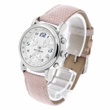 Montblanc Meisterstuck 7039 Chronograph Quartz Date Silver Dial 32mm Women's