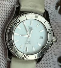TAG Heuer Link Quartz Watch WJ1313-0 White Dial 27mm