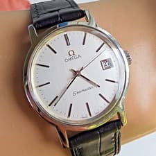 Vintage OMEGA Seamaster men's manual wind watch Ref.136.0099 date 1979