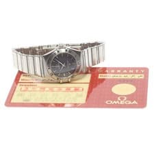 OMEGA CONSTELLATION MINI Ref.1562.40 22mm SS Quartz Gray Dial #C1943