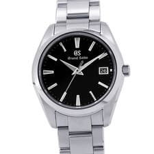 SEIKO Grand SEIKO Heritage Collection 40mm Stainless Steel Black Dial SBGV223
