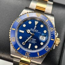 Rolex Submariner Date Bluesy 126613LB Automatic 41mm Watch Complete Set 2021