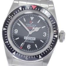 PRO-LEX Subpro COMEX 2000 Black Dial Automatic Men's Watch Boxed Rare