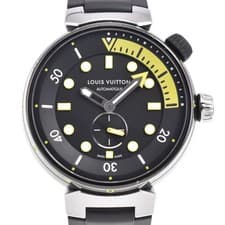discount LOUIS VUITTON Tambour Street Diver QA122 Inner Bezel Men's D#144465