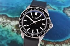 Halios Seaforth Series IV 41mm Titanium Black Dial with Box