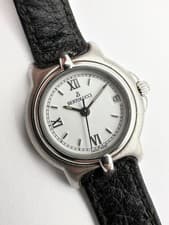 BERTOLUCCI PULCHRA Ladies Swiss Quartz Date Watch Steel White Dial 111 8050 41